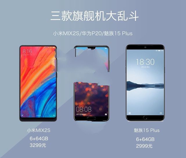 小米MIX2S、華為P20、魅族15 Plus對比評測 誰更討你喜歡？